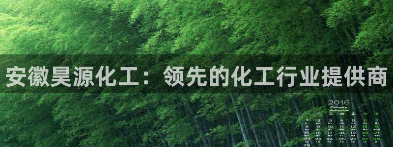 球盟会网页登录app下载地址：安徽昊源化工：领先的化工行业提