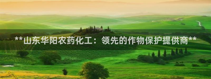 千亿球盟会乐玩：**山东华阳农药化工：领先的作物保护提供商*