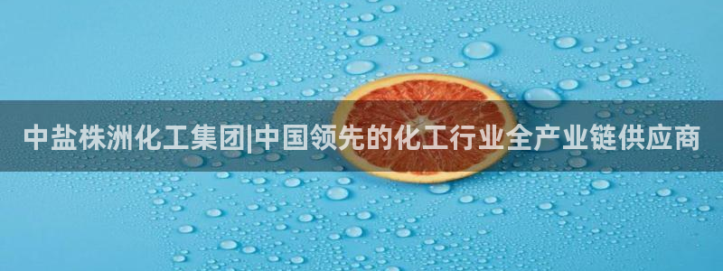 球盟会福利码2023最简单三个步骤：中盐株洲化工集团|中国领