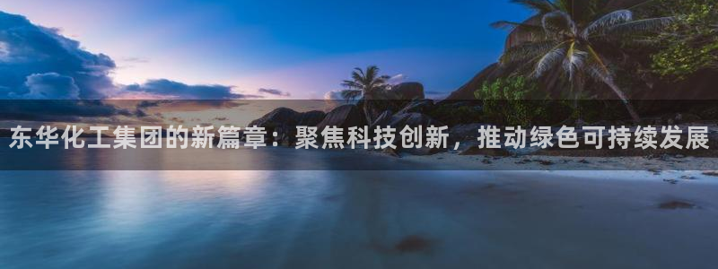 球盟会app最新地址在哪找：东华化工集团的新篇章：聚焦科技创