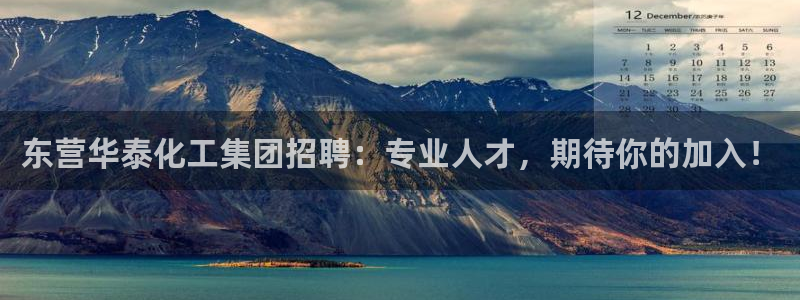 球盟会qmh网址：东营华泰化工集团招聘：专业人才，期待你的加