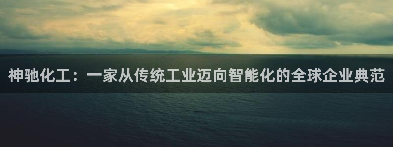 球盟会官方登录平台入口：神驰化工：一家从传统工业迈向智能化的