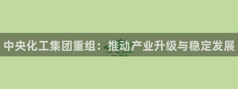 球盟会官方网入口：中央化工集团重组：推动产业升级与稳定发展