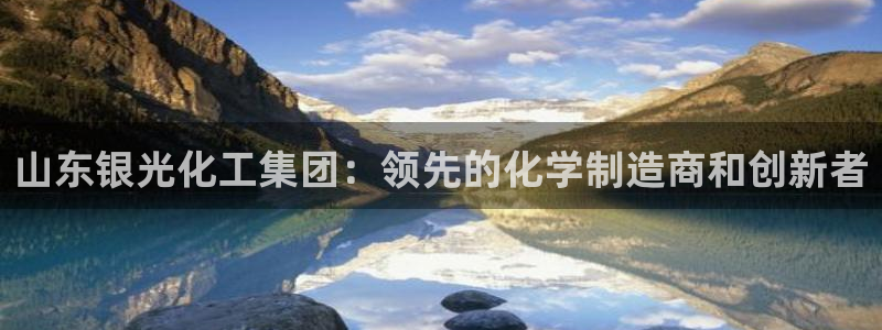 球盟会黑款吗还是白款：山东银光化工集团：领先的化学制造商和创